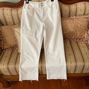 Kensie Jeans. Vintageluxe. The Savannah High Rise Flare Crop